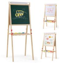 Dvipusė piešimo lenta 54x55x146cm., įvairių spalvų