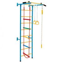 Gimnastikos kopėčios 107x83x223cm., įvairių spalvų