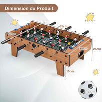 Futbolo stalas 69x36x24cm., įvairių spalvų