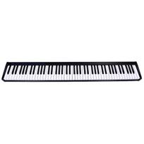Skaitmeninis pianinas 126,5x18x6,5cm., juodos/baltos spalvos