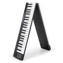 Skaitmeninis pianinas 137x16,5x5cm., juodos/baltos spalvos