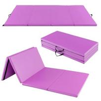 Gimnastikos kilimėlis 240x116x5cm., violetinės spalvos