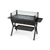 Anglies grilis 98x42x68cm., juodos spalvos