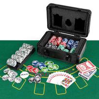 Pokerio rinkinys 29x20x16cm., įvairių spalvų