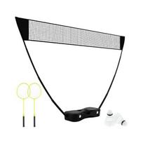Badmintono tinklas 270x33,5x160cm., juodos spalvos