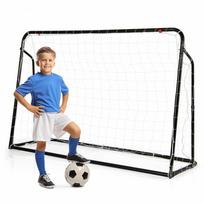 Futbolo vartai 187x60x122,5cm., juodos spalvos
