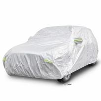 Automobilio uždangalas 483x191x153cm., sidabrinės spalvos