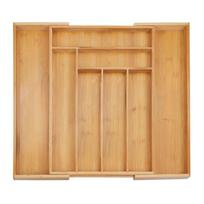 Stalo įrankių padėklas 5x32,5x45,5cm., šviesiai rudos spalvos