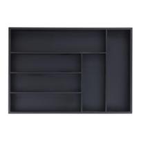 Stalo įrankių padėklas 5x43x30,5cm., juodos spalvos