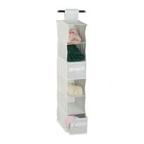 Pakabinamas spintos organizatorius 82x14,5x30cm., baltos spalvos