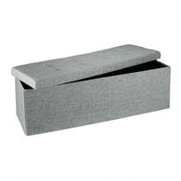 Sulankstomas suoliukas 38x114x38cm., pilkos spalvos