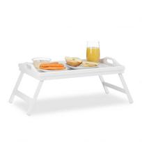 Sulankstomas lovos padėklas 22x61,5x30cm., baltos spalvos