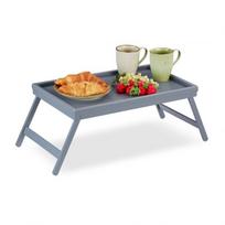 Sulankstomas lovos padėklas 22x63,5x31cm., pilkos spalvos