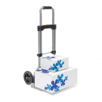 Vėžimėlis sunkiems kroviniams 96x38x37cm., pilkos/juodos spalvos