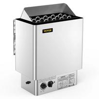 Elektrinė pirties krosnelė 9 kW nerūdijančio plieno, šlapias ir sausas šildymas