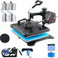 Terminis presas 30,5x38,1 cm, 1000 W, 10 viename, juodas, sublimacijai