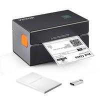 Terminis etikečių spausdintuvas 4x6, 300 DPI, bluetooth, juodas
