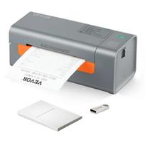 Terminis etikečių spausdintuvas 203 DPI 4x6 cm, pilkas, USB
