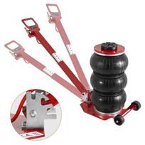 Pneumatinis 3 t domkratas su oro pagalvėmis, 44,9 cm, raudonas