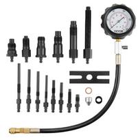 Dyzelinio variklio cilindrų suspaudimo testerio rinkinys, 18 dalių, 0–1000 psi