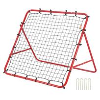 Futbolo kamuolio atšokimo tinklas 99x99 cm, treniruotėms vaikams ir paaugliams
