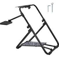 Sulankstomas lenktyninio vairo stovas, reguliuojamas, universalus, suderinamas su logitech ir thrustmaster