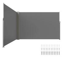 Ištraukiama šoninė markizė, 79''x236'', vandeniui atspari, pilka