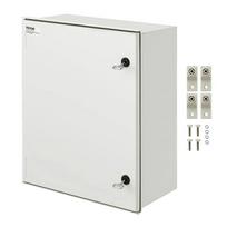 NEMA 4X plieninė elektros dėžutė, 60x50x23 cm, IP66, atspari vandeniui ir dulkėms