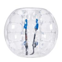 Pripučiami buferiniai zorb kamuoliai, 1,2 m, PVC, lauko žaidimams