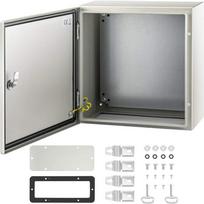 NEMA 4X plieninė elektros dėžutė 40x40x20 cm, IP66 atspari