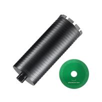 Deimantinė gręžimo karūnėlė, 10,8 cm, plytoms ir betonui, adapteris, 24,1 cm gylis