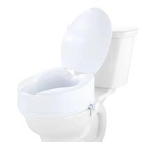 Pakelta klozeto sėdynė 15 cm, universalus fiksavimas, neįgaliesiems