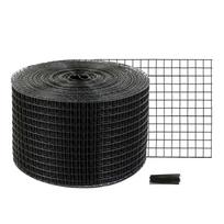 Saulės baterijos apsauga nuo paukščių, 12,7 mm vielos ritinėlis, 20 x 3048 cm, nerūdijanti PVC danga, 50 vnt. vielos padangos