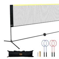 20 pėdų badmintono, tinklinio ir piklebolo nešiojamas lauko tinklo rinkinys