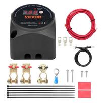 Dvigubas 12 V 140 A akumuliatoriaus izoliatoriaus rinkinys su LCD ekranu