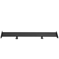 GT wing lenktyninis automobilio spoileris, 43,3 col., aliuminis juodas