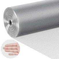Metalinis karštai cinkuotas vielos tinklas, 23 kalibro, 48 colių x 100 pėdų, vištų tvora, triušių narvams
