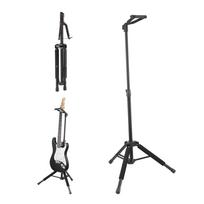 Trikojis gitaros stovas, sulankstomas, reguliuojamas aukštis 90–120 cm