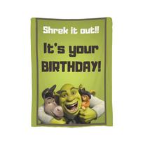 Cartoon Monster Shreks Blankets Flannel Textile Decor Lightweight Thin Throw Blanket for Bedding Car Bedding Throws 30x40in yellow