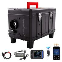 8 kW dyzelinis oro šildytuvas 12V/24V su „bluetooth“ ir ekranu