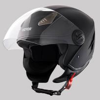 Motociklo 3/4 veido šalmas su bluetooth, ABS, DOT patvirtintas