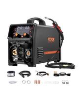 Pro MIG 250A sinerginis 5 viename suvirinimo aparatas su IGBT ir LCD