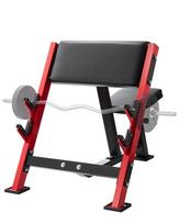 Preacher curl suoliukas, reguliuojamas, 300 kg apkrova, štangos laikikliai