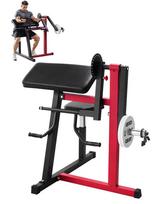 Preacher curl treniruoklis 2in1 bicepsui ir tricepsui namų sporto salei