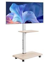 Mobilus televizoriaus stovas su ratukais 32–70", reguliuojamas aukštis, VESA 600x400 mm
