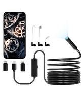 Endoskopinė boroskopo kamera 1920P HD, 8 LED, IP67, 5 m kabelis
