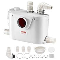 Smulkintuvas-siurblys 500 W, 110 l/min, nuotekų siurblys tualetui ir rūsiui