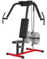 Krūtinės ir viršutinės kūno dalies treniruoklis, reguliuojamas svoris, 200 kg max