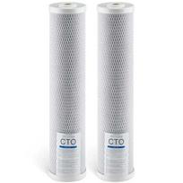 Viso namo vandens filtras, 4,5"x20" CTO anglies kasetė, 2 vnt.