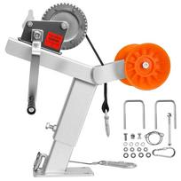 Valties priekabos gervės stovas su ritinėliu, 544 kg, 51 mm x 7,6 m diržas, U formos varžtas, 50,8–76,2 mm x 76,2–101,6 mm liežuvėliui